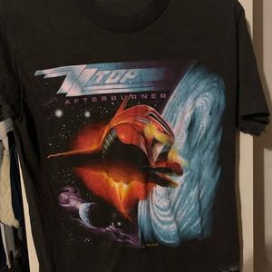 Vintage -ZZ Top After burn Concert Shirt
